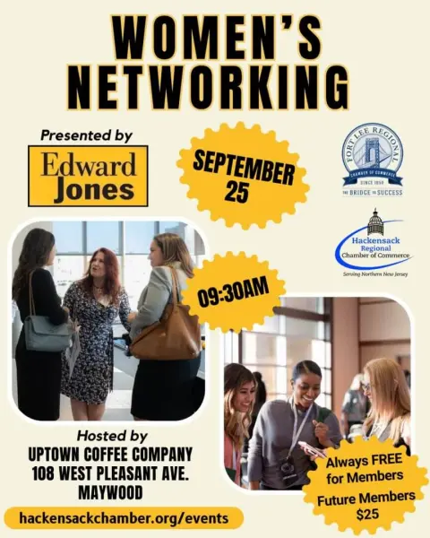 Hackensack Chamber of Commerce – September Women’s Networking Event