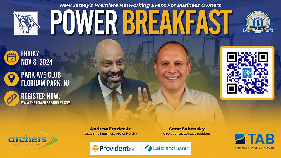 Small Business Pro University – The POWER BREAKFAST