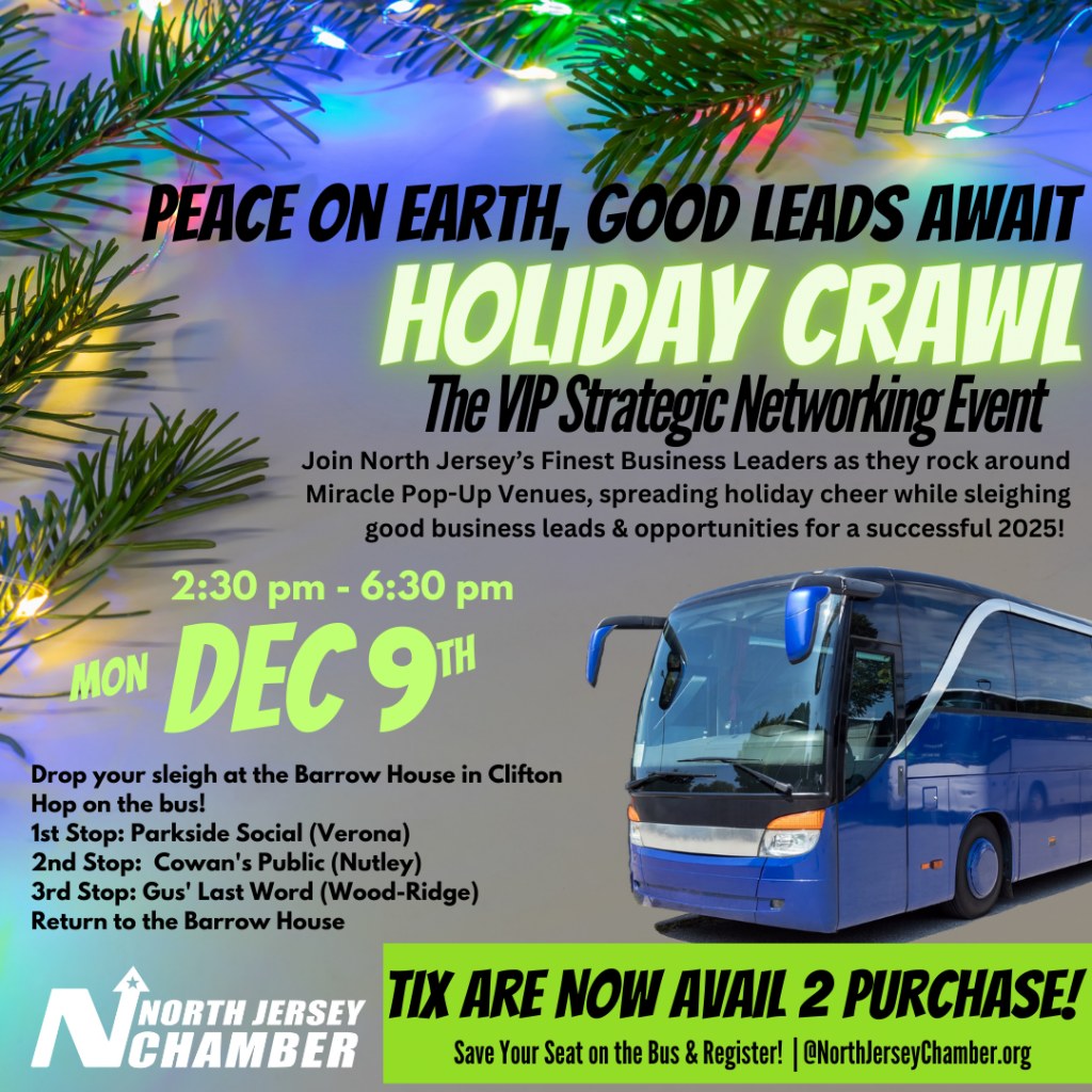 Peace on Earth, Good Leads Await! Holiday Crawl The VIP Strategic Networking Event