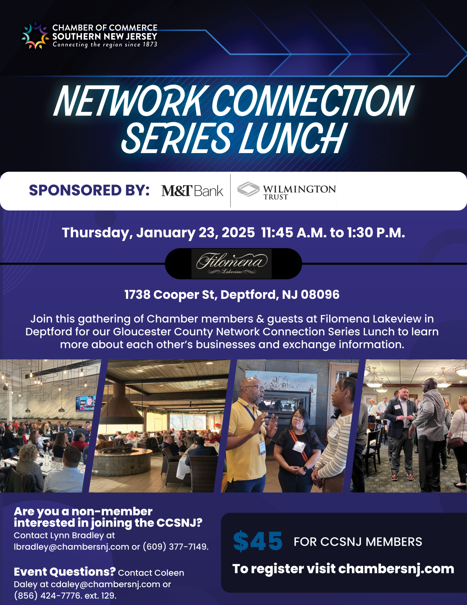 CCSNJ – Network Connection Series – Gloucester County Lunch