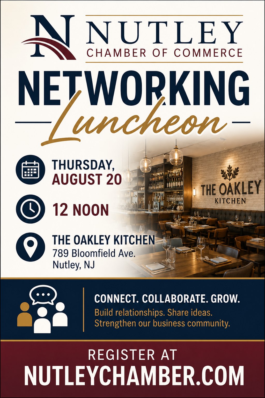 Nutley Chamber – Nutley Chamber Networking Luncheon
